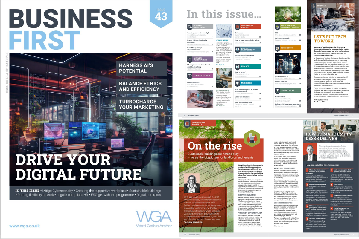 Business First - October 2023 Image