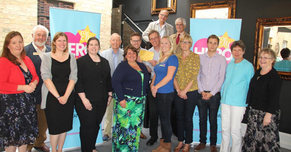 Ely Hero Awards donate £500 to local Foodbank Image
